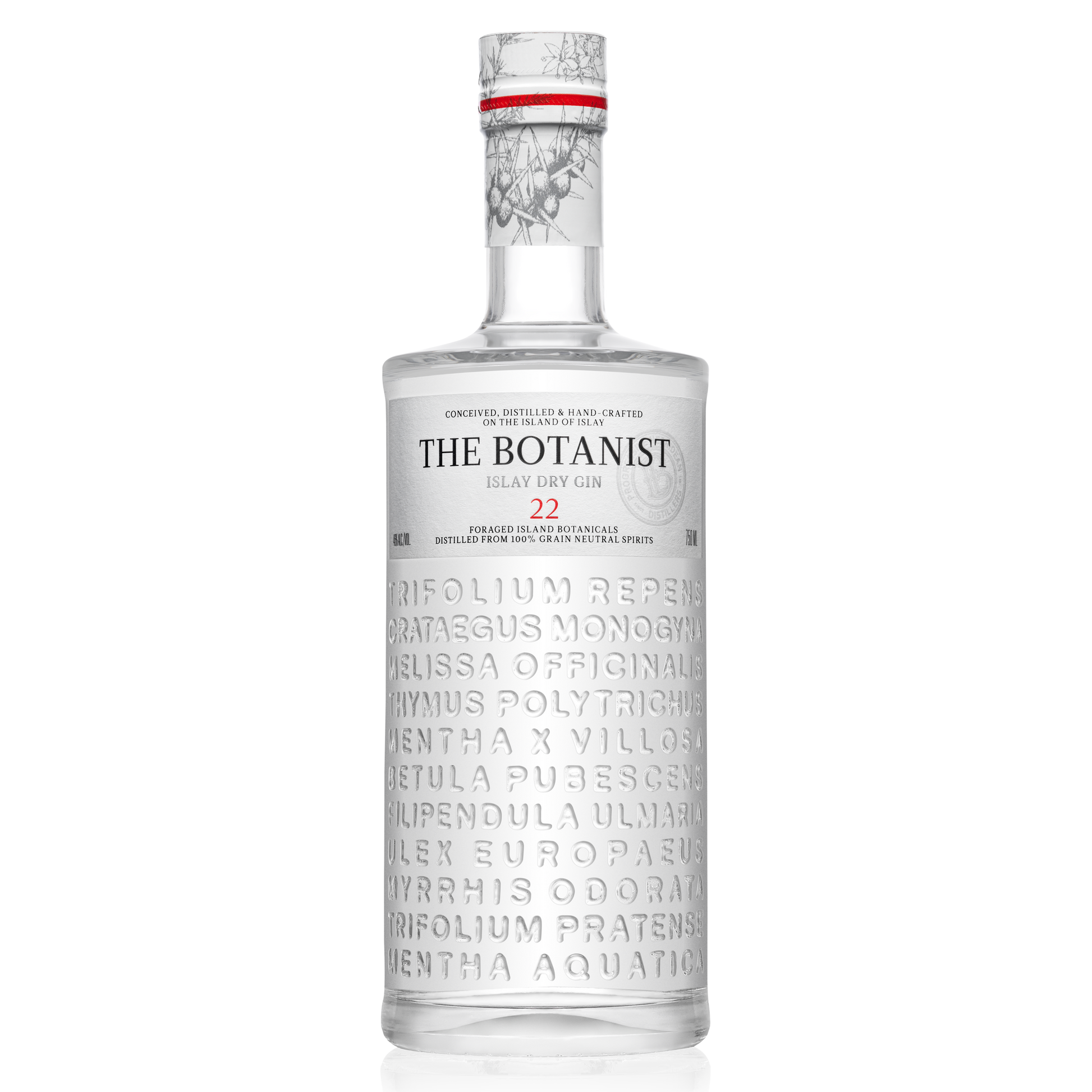 The Botanist Islay Dry Gin bottle